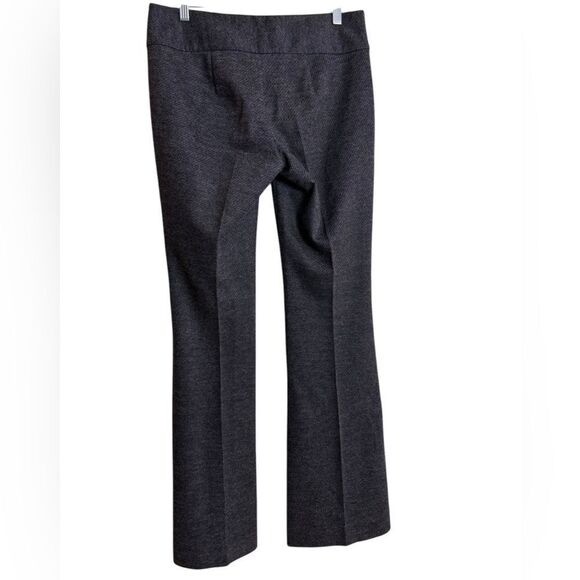 Michael Kors Office Siren Corpcore Grey Mid Rise Wool Blend Flared Pants Size 8 - Picture 2 of 11